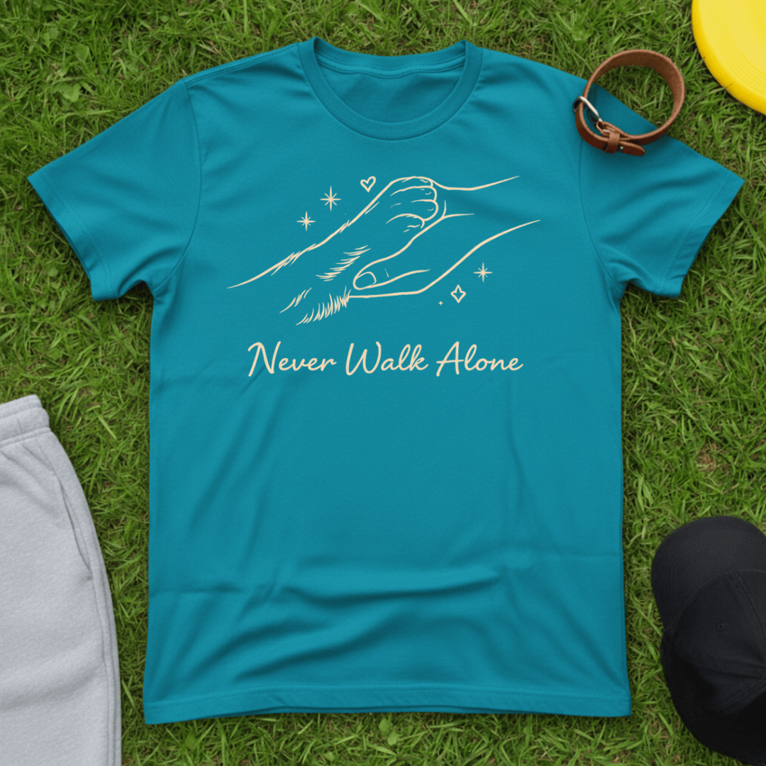 Never Walk Alone Paw Tee