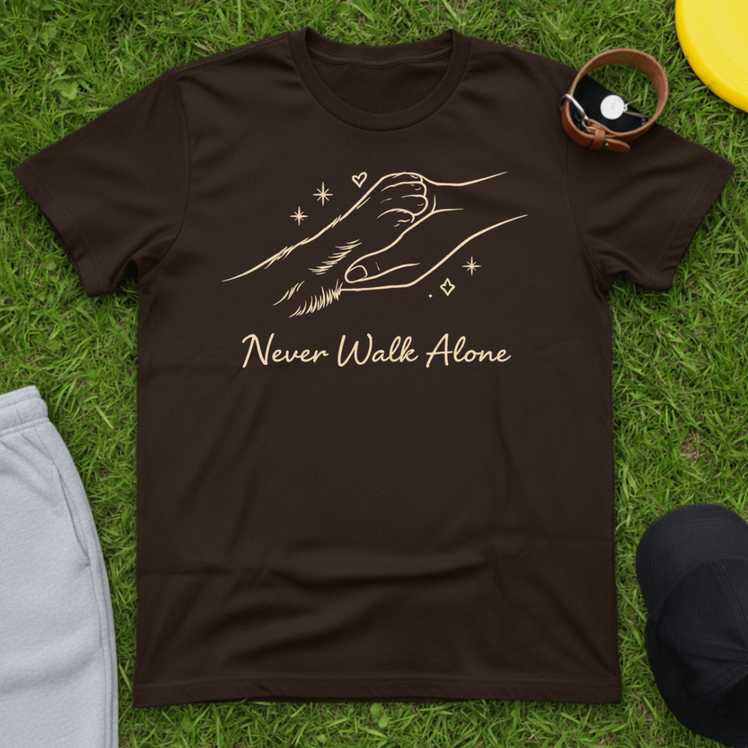 Never Walk Alone Paw Tee