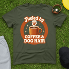 Retro Caffeine Dog Tee