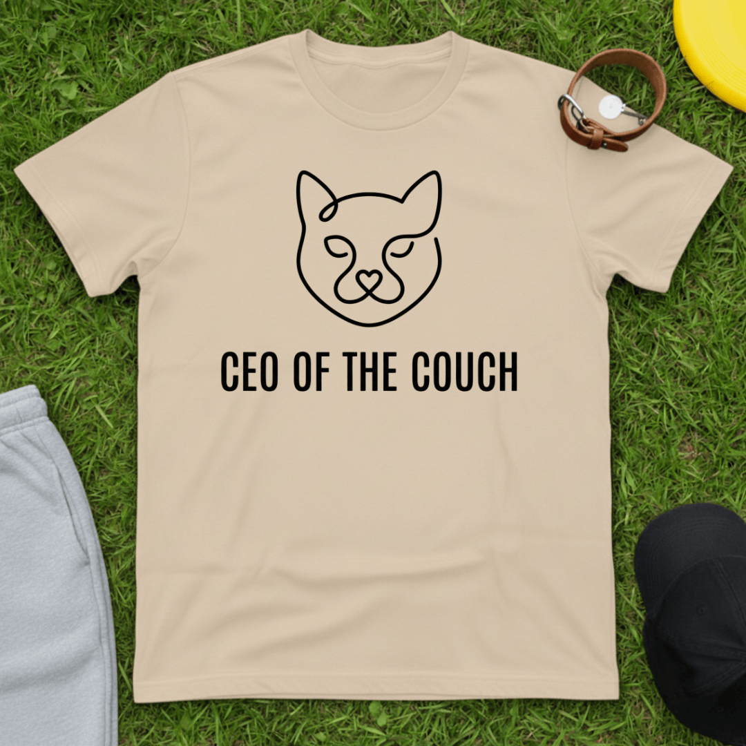 Minimalist Cat Boss Tee