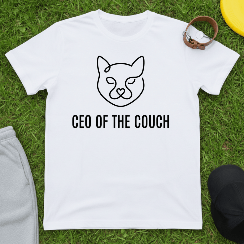 Minimalist Cat Boss Tee