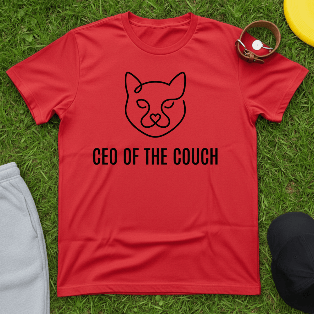 Minimalist Cat Boss Tee