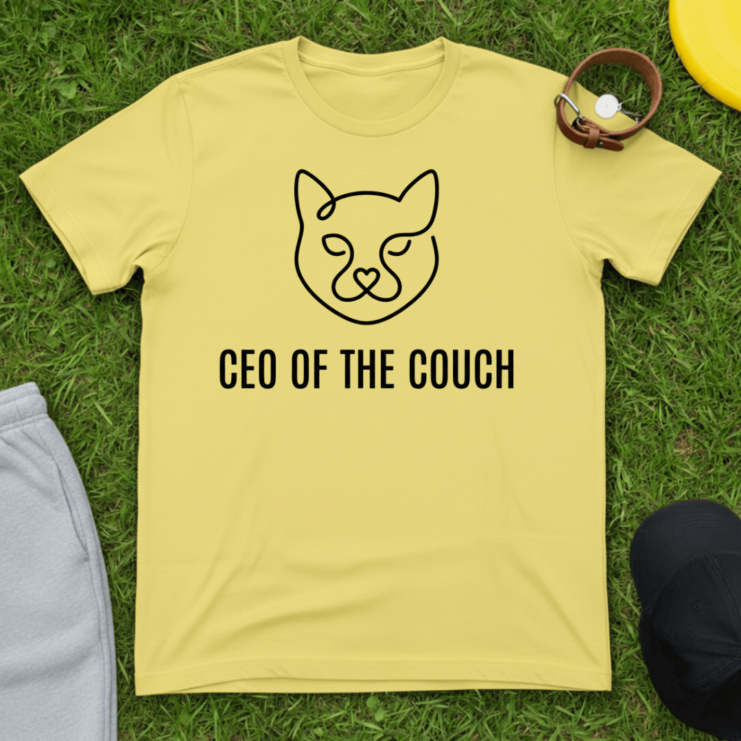 Minimalist Cat Boss Tee