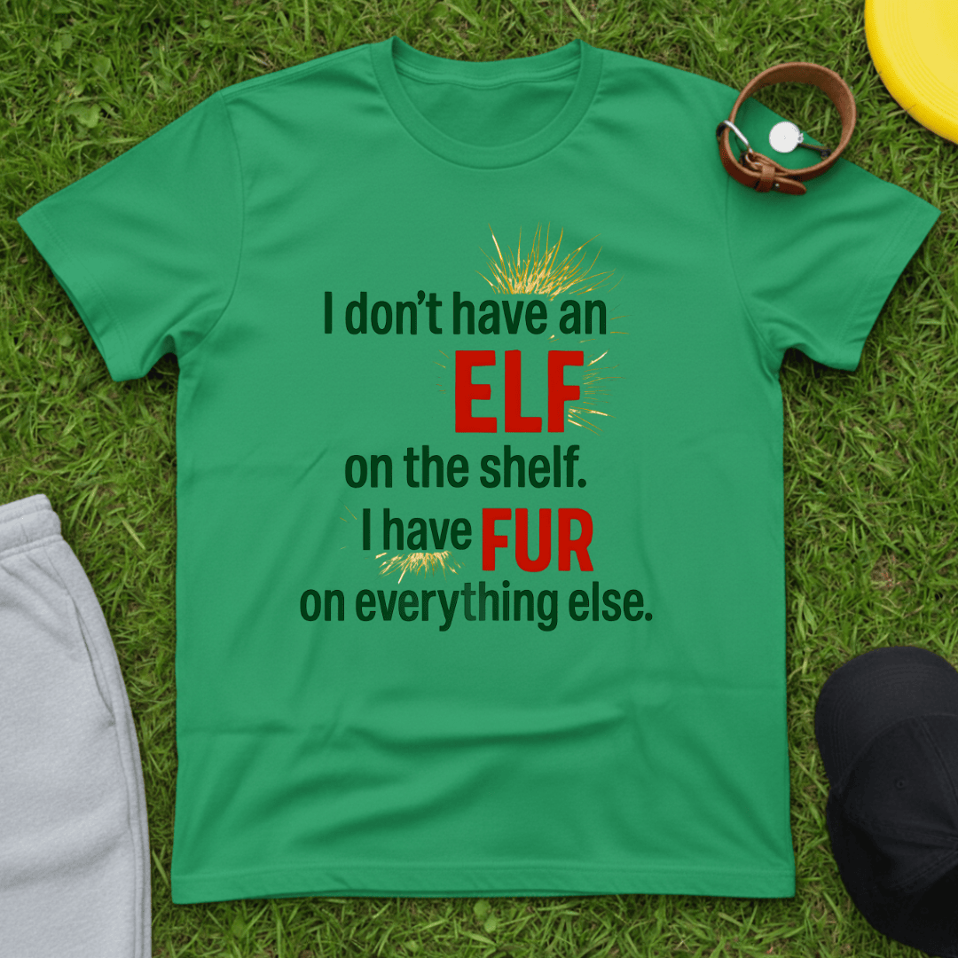 Fur-Filled Christmas Tee