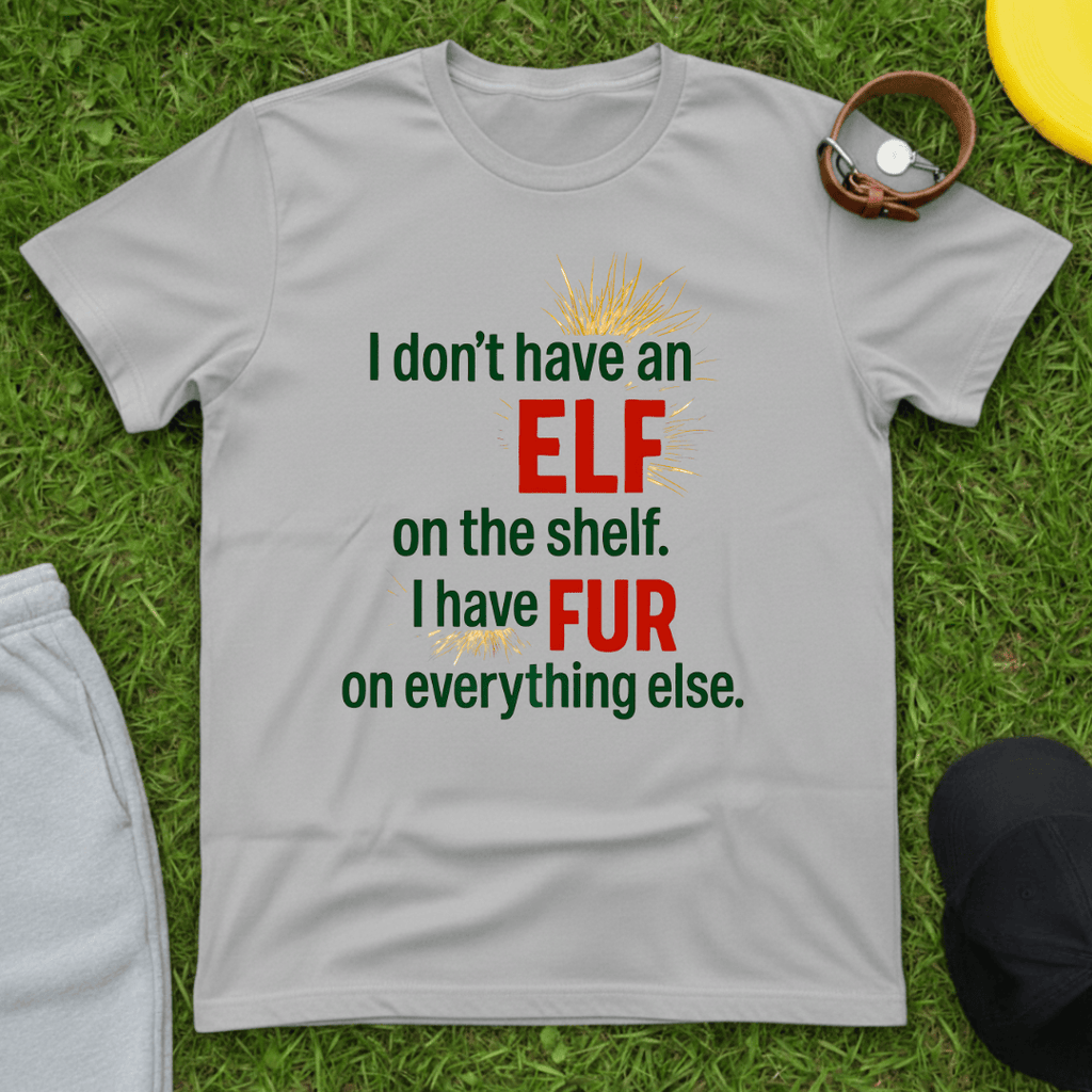 Fur-Filled Christmas Tee