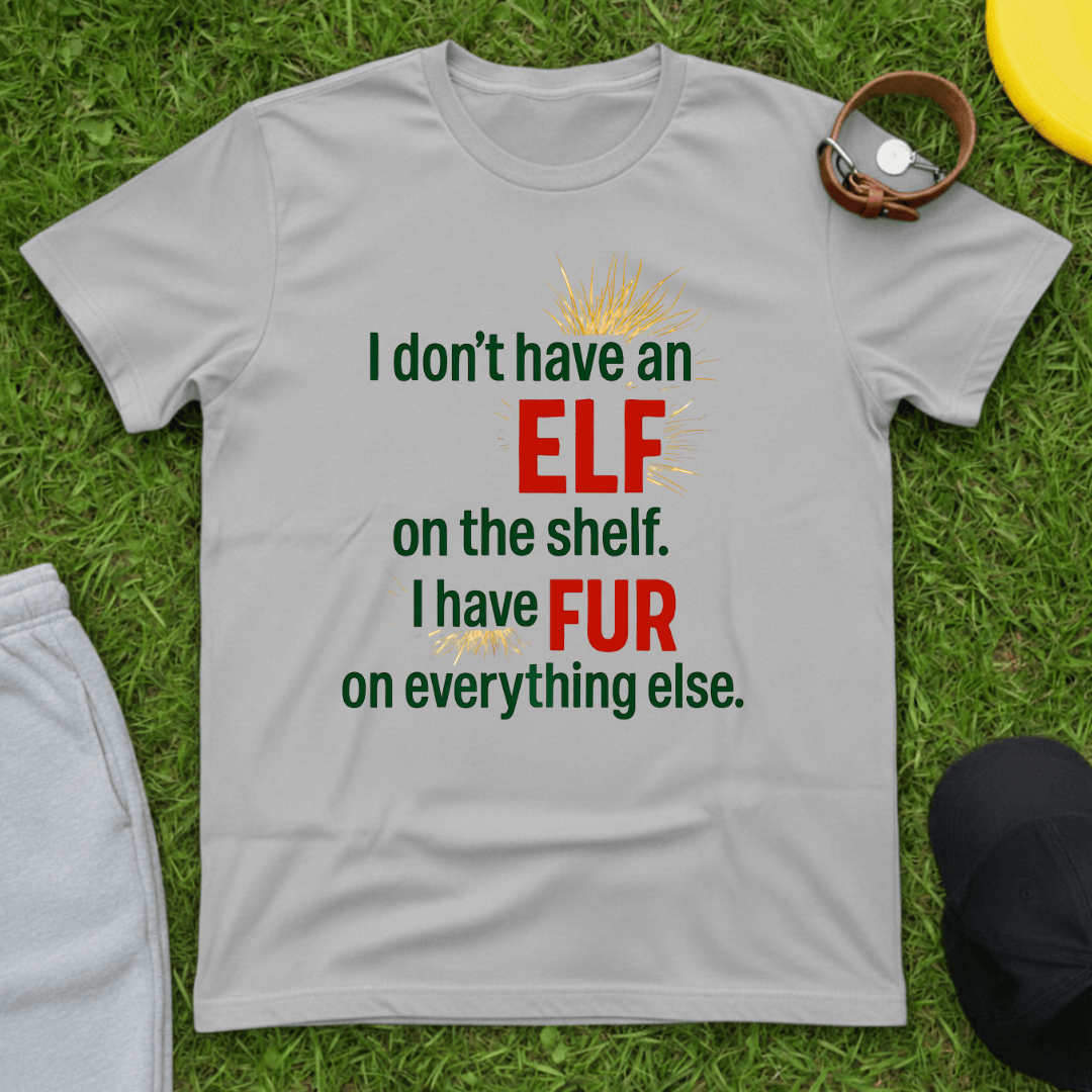 Fur-Filled Christmas Tee