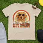 Cool Retro Dog Parent Tee