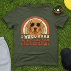 Cool Retro Dog Parent Tee