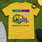 8-Bit Pixel Cat Tee