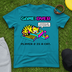 8-Bit Pixel Cat Tee