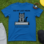 Sarcastic Office Cat Tee