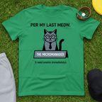 Sarcastic Office Cat Tee