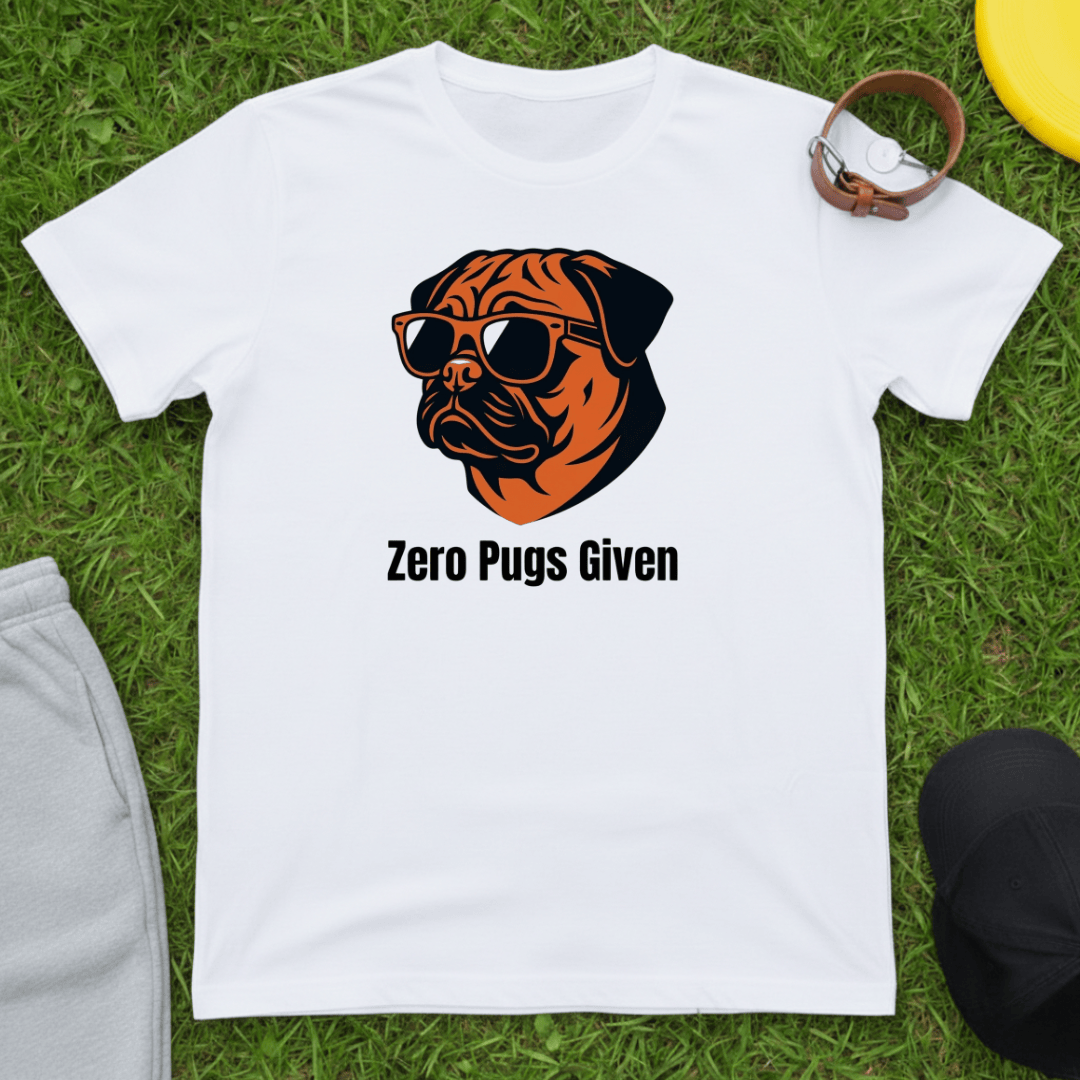 Funny Retro Pug Tee