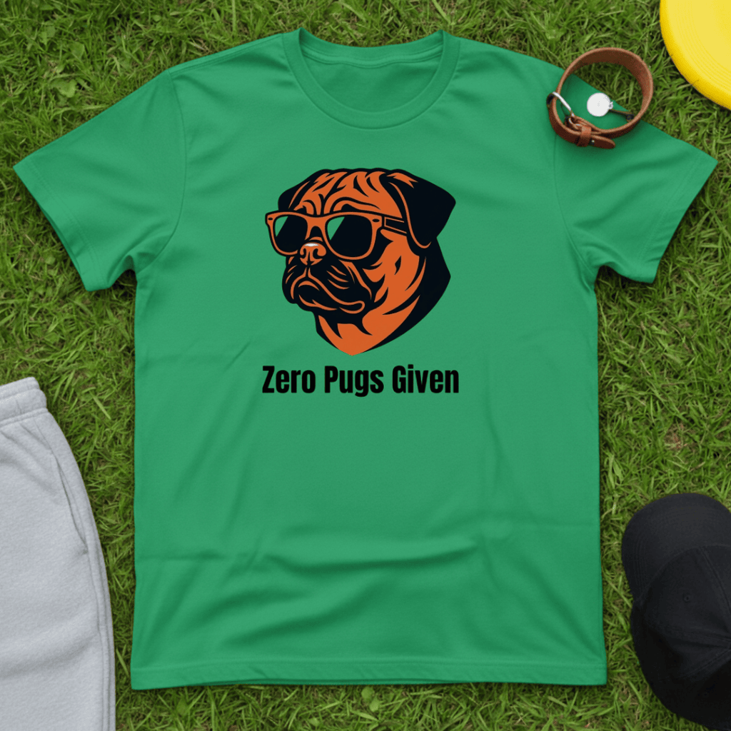 Funny Retro Pug Tee