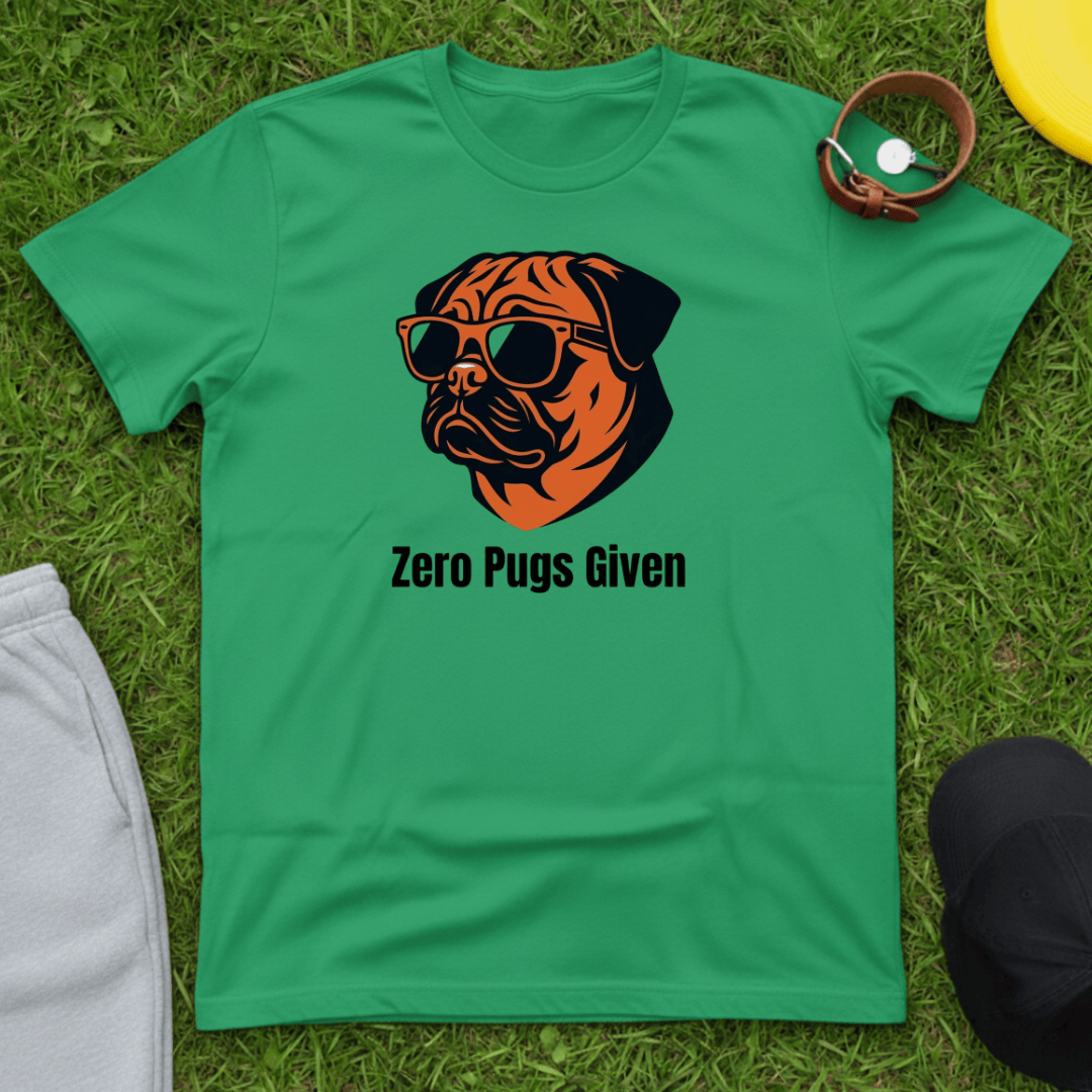 Funny Retro Pug Tee