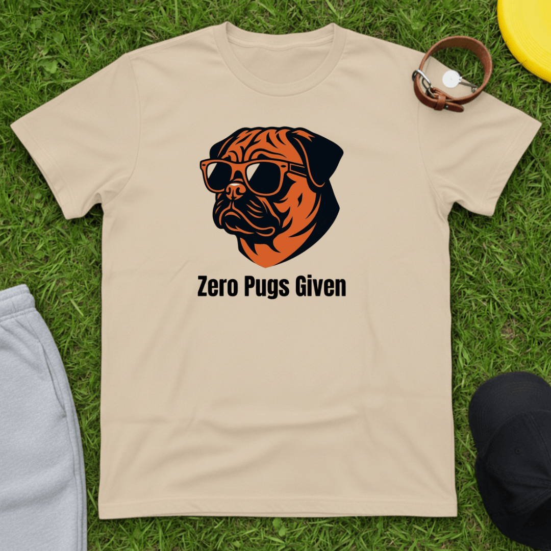 Funny Retro Pug Tee