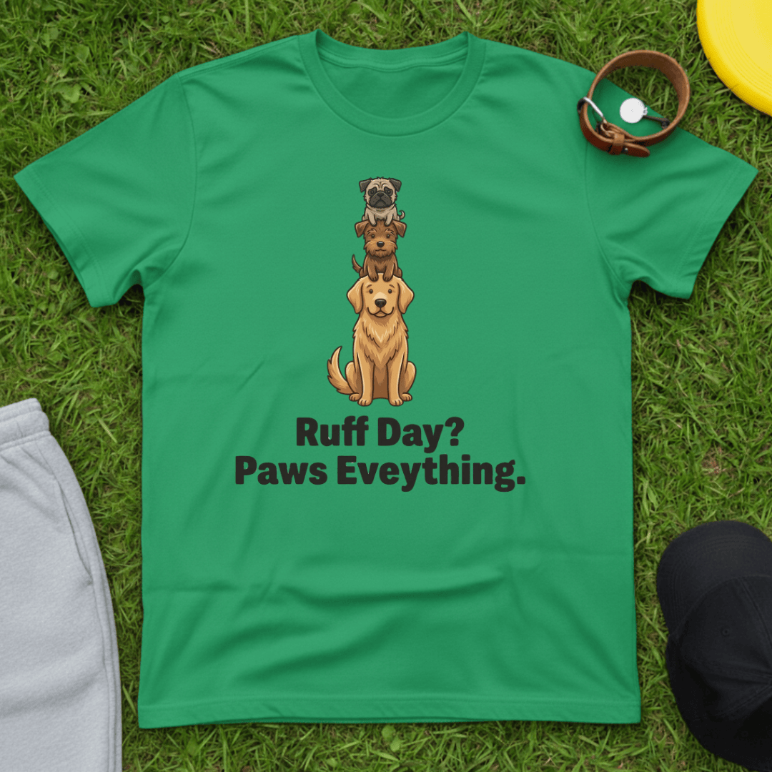 Ruff Day Paws Tee