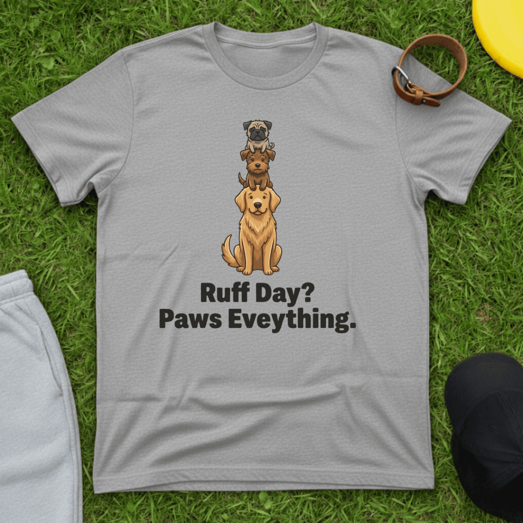 Ruff Day Paws Tee