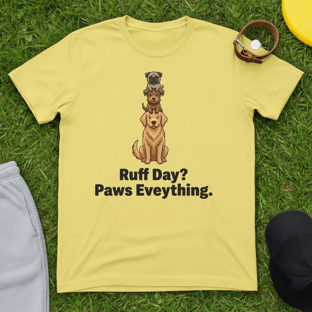 Ruff Day Paws Tee