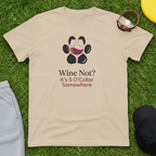 Funny Dog Wine Tee