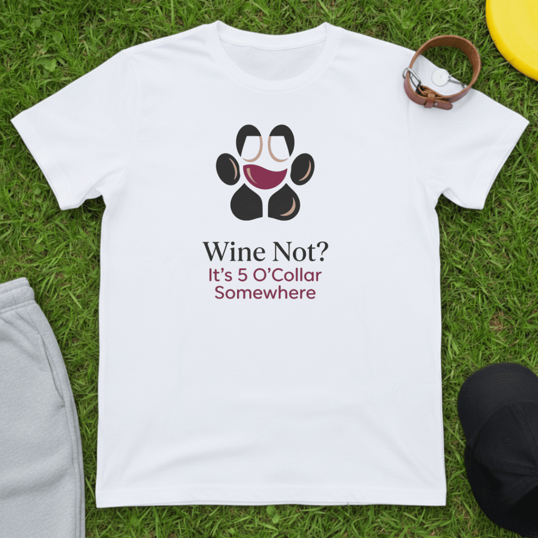 Funny Dog Wine Tee