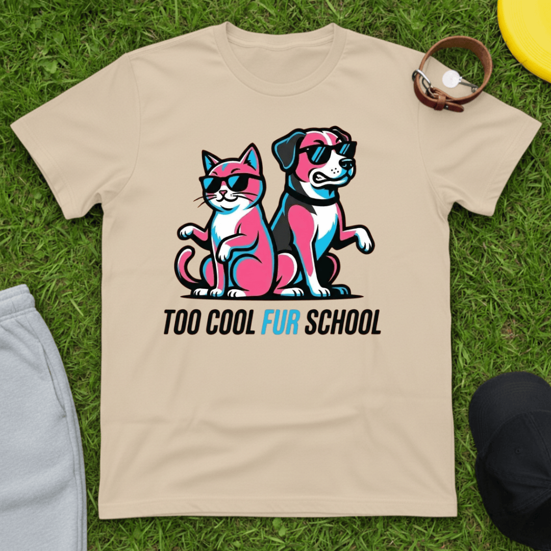 Too Cool Fur School Tee