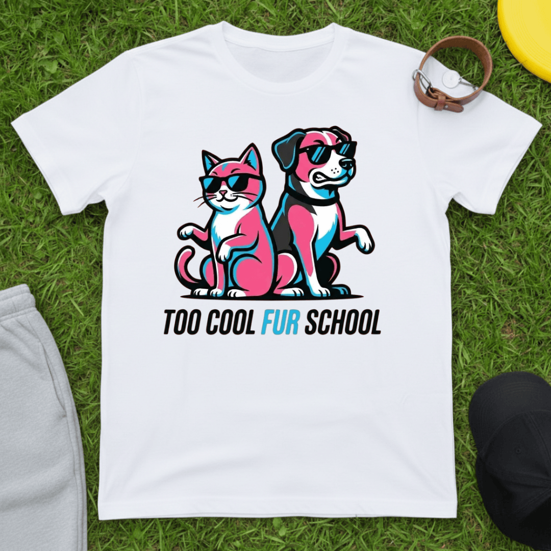 Too Cool Fur School Tee