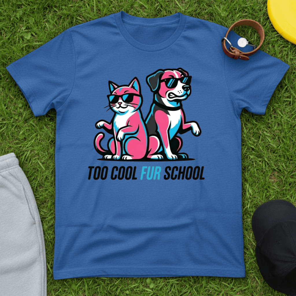 Too Cool Fur School Tee