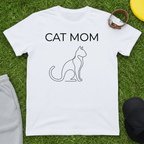 Minimalist Feline Essence Tee