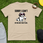 Wine & Dog Plans Tee