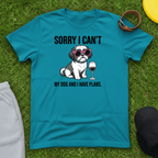Wine & Dog Plans Tee