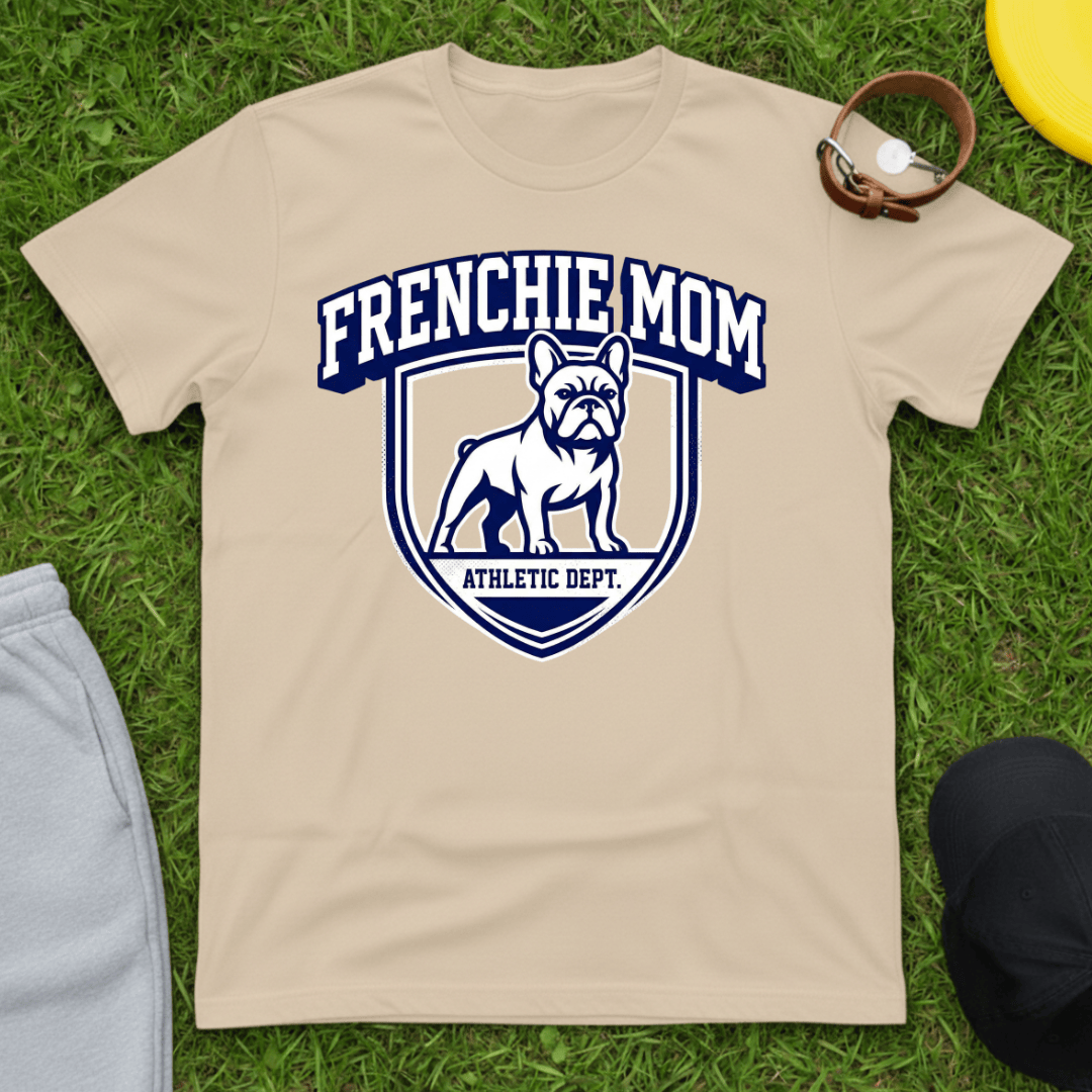 Varsity Frenchie Mom Tee