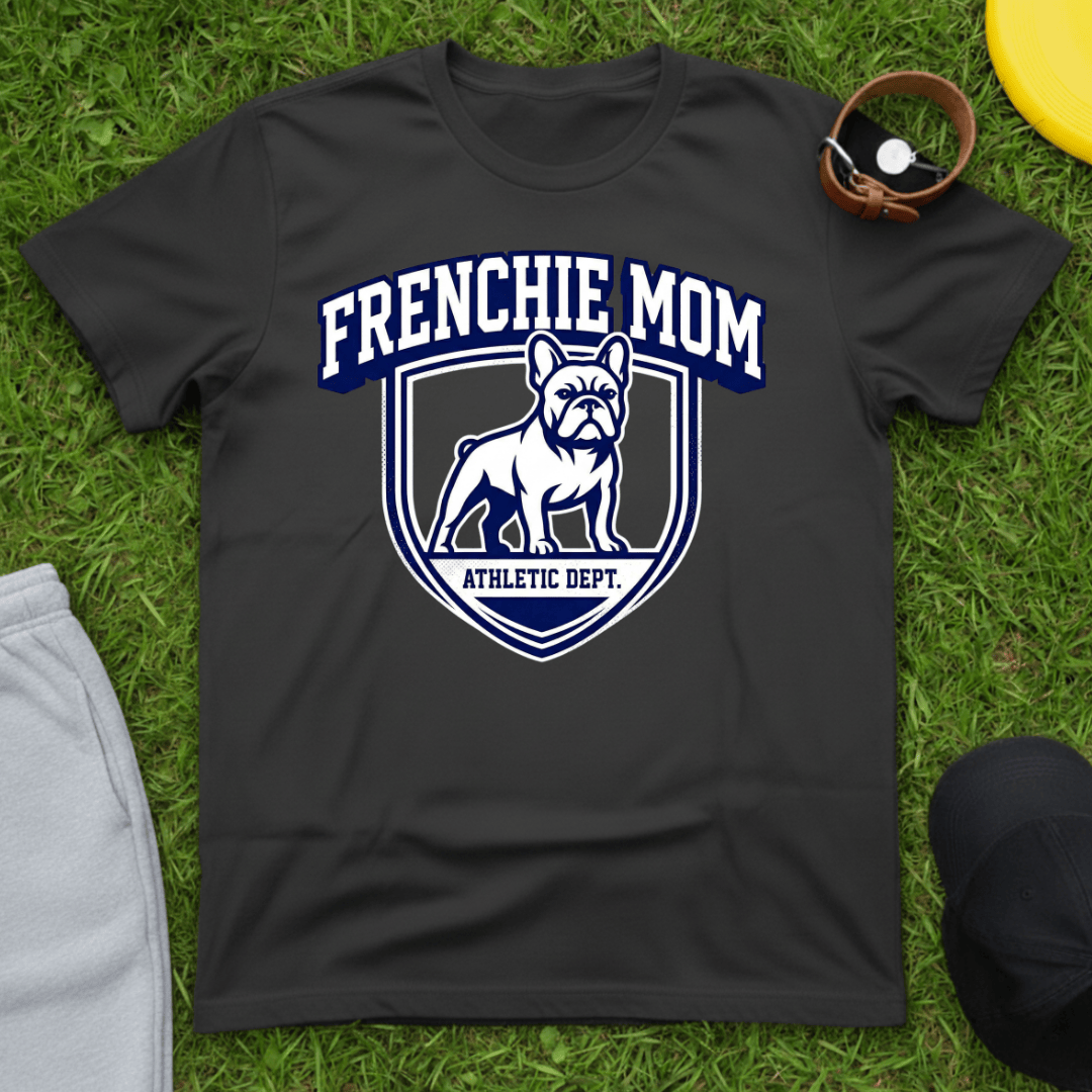Varsity Frenchie Mom Tee