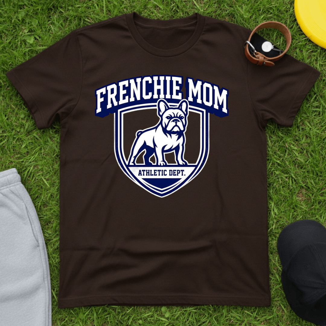 Varsity Frenchie Mom Tee