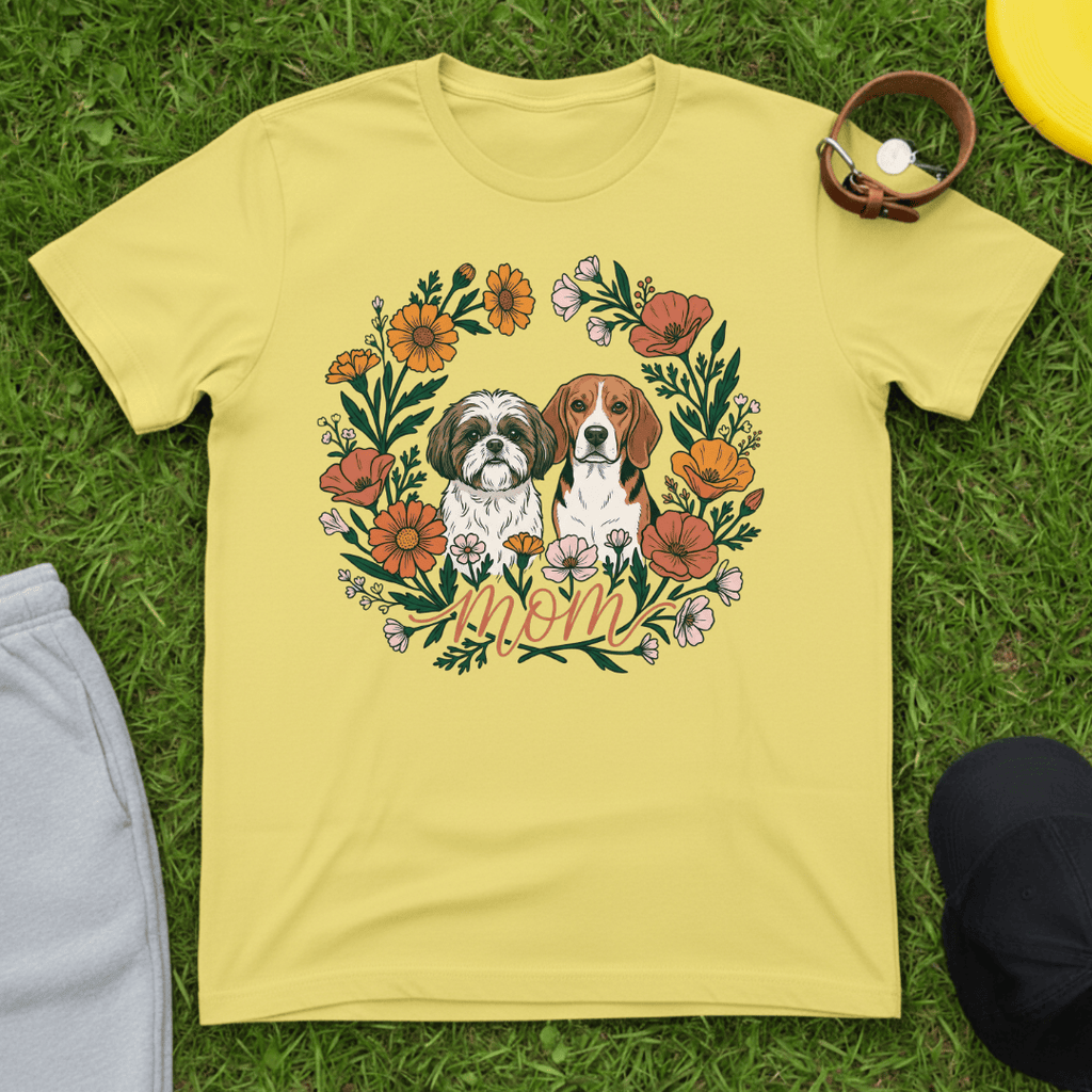 Wildflower Dog Mom Tee