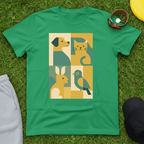 Abstract Pet Friends Tee