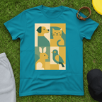 Abstract Pet Friends Tee
