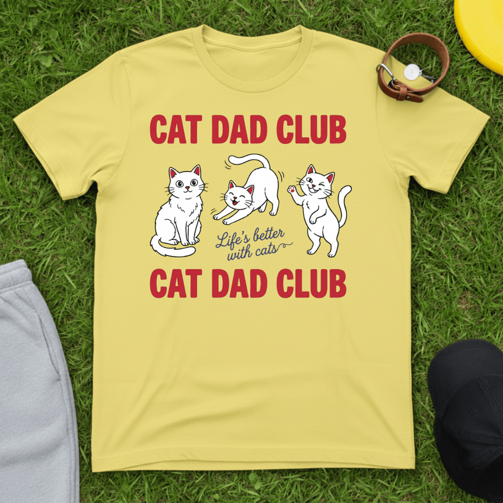 Cat Dad Club Tee