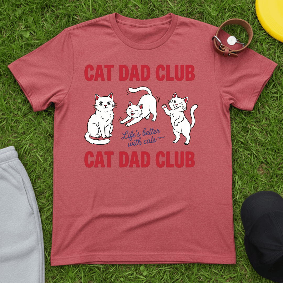 Cat Dad Club Tee
