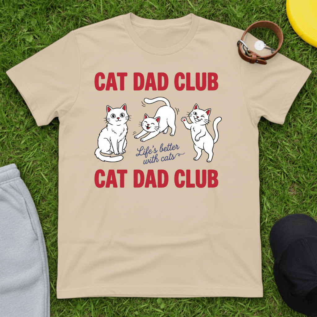 Cat Dad Club Tee