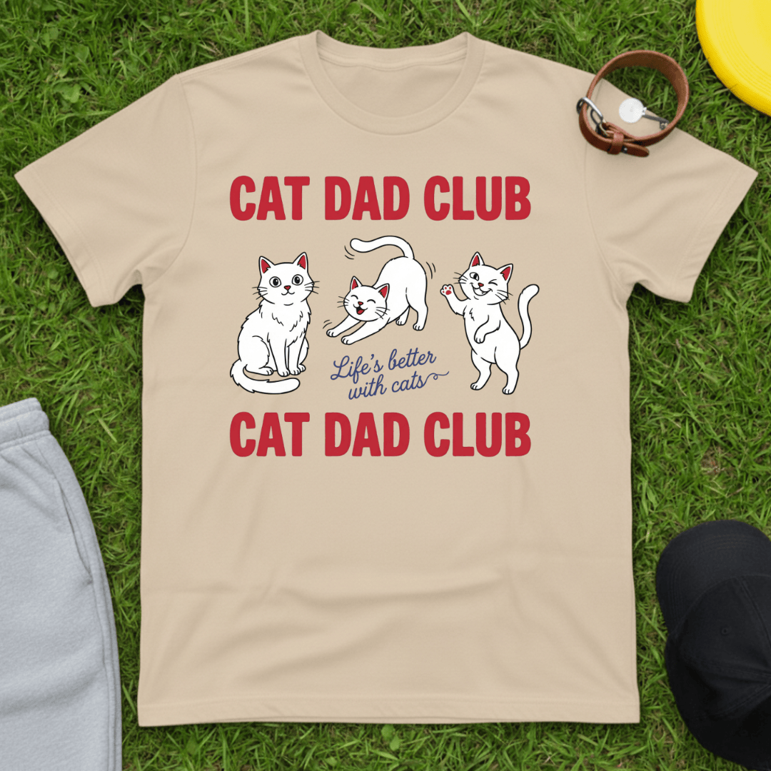 Cat Dad Club Tee