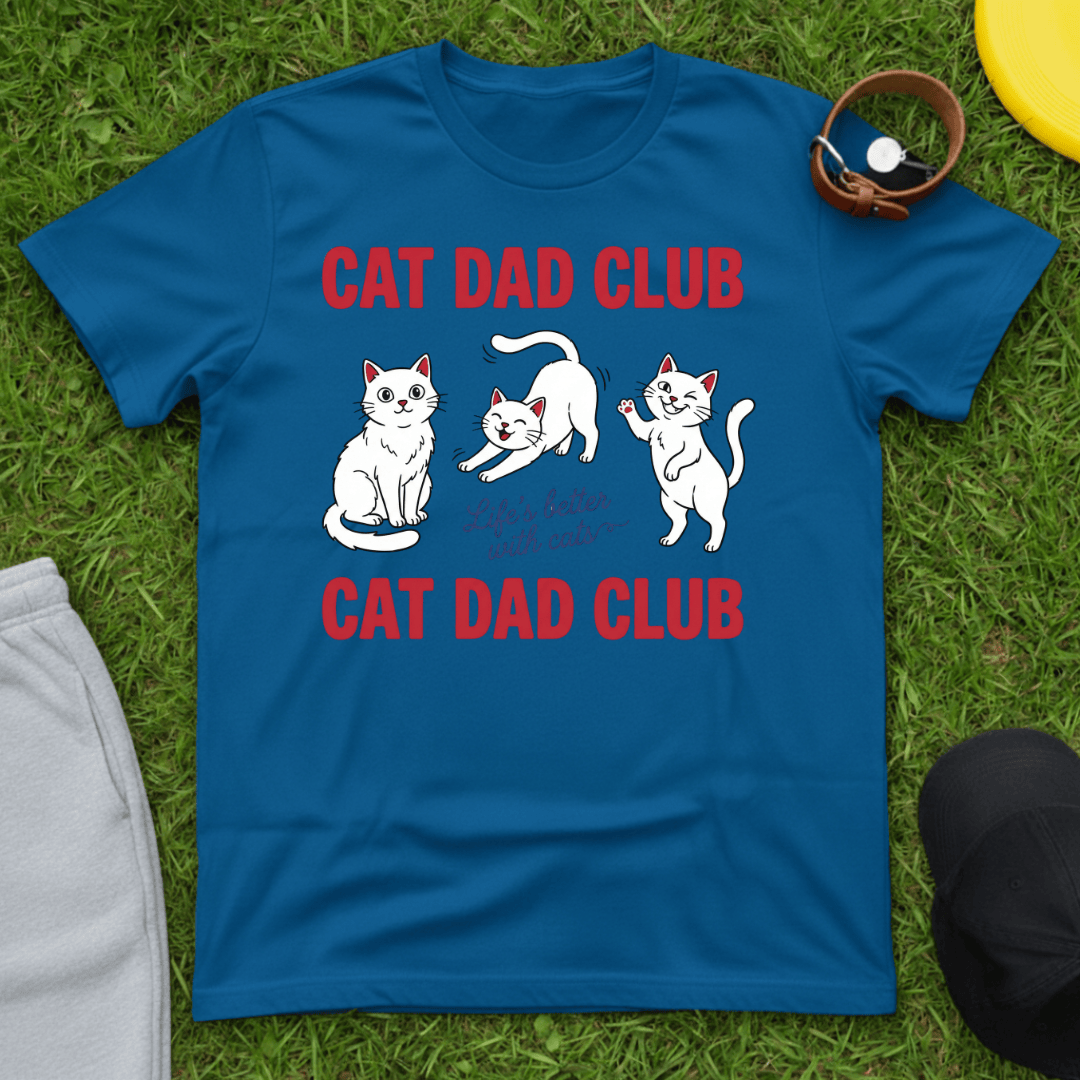 Cat Dad Club Tee