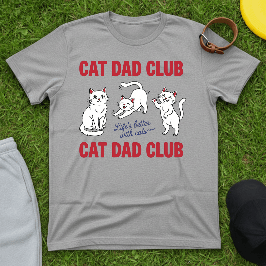 Cat Dad Club Tee