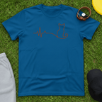 Cat Heartbeat Tee