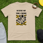 Caution Paw Prints Tee