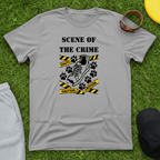 Caution Paw Prints Tee