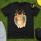 Christmas Ginger Cat Tee