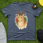 Christmas Ginger Cat Tee