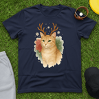Christmas Ginger Cat Tee
