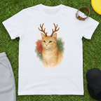 Christmas Ginger Cat Tee